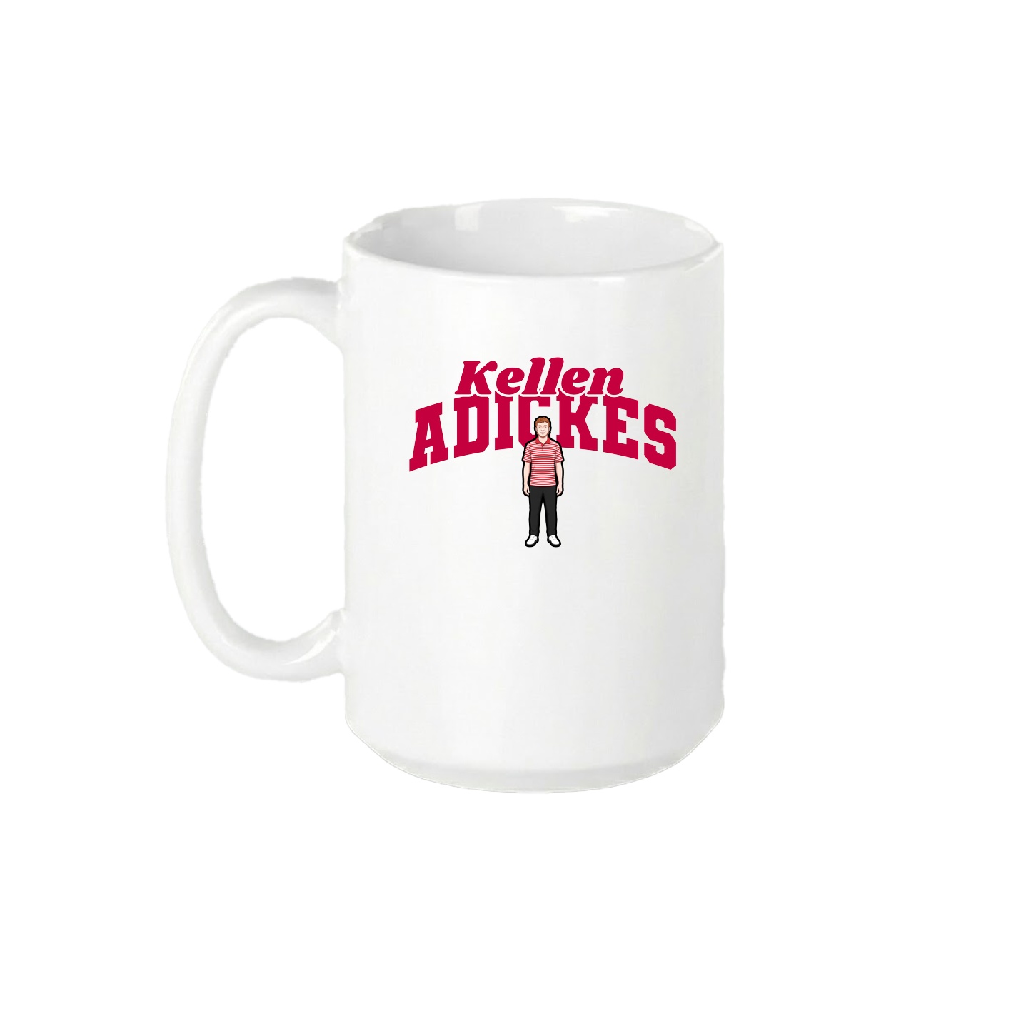 15oz Coffee Mug — Signature Arch in White