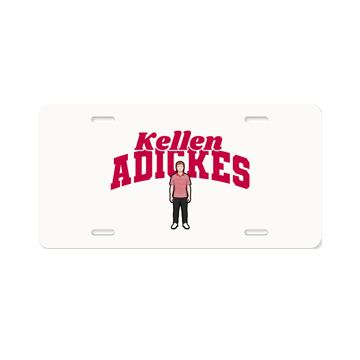 License Plate — Signature Arch in Classic