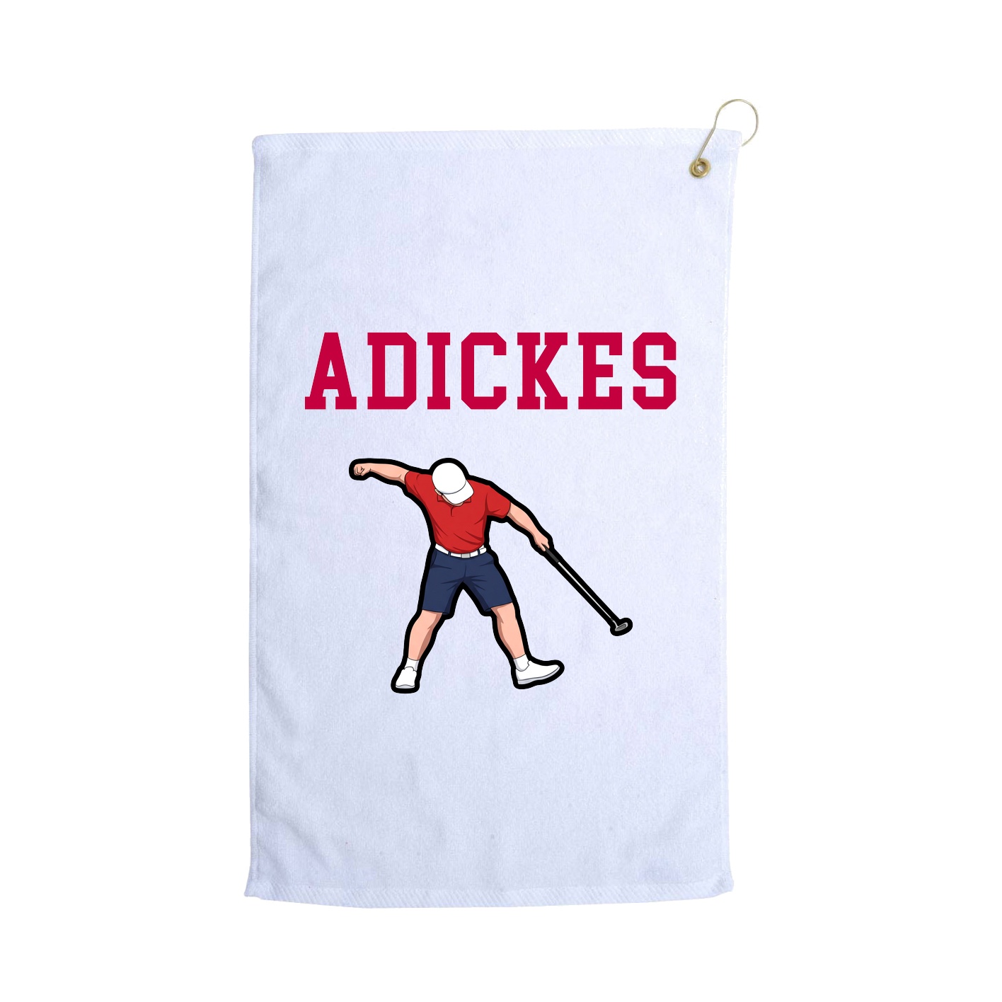 Golf Towel — Shirsey in White
