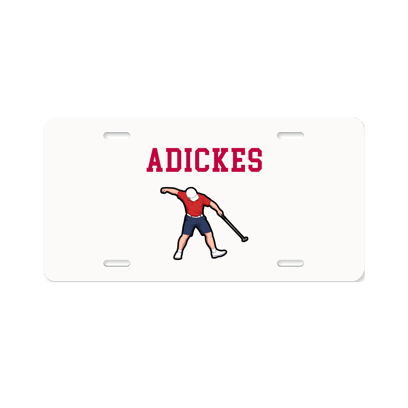 License Plate — Shirsey in Classic