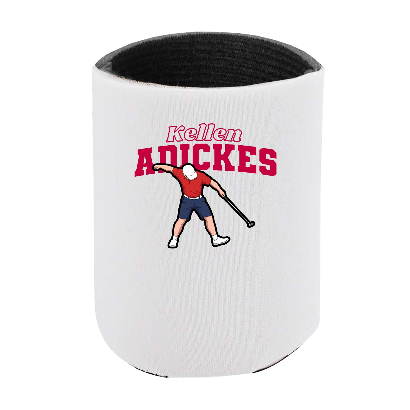 Can Holder — Name Arch in White