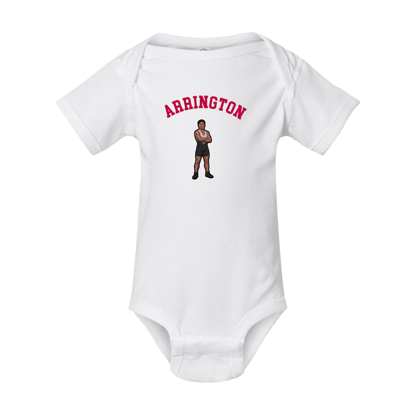 Baby Onesie — Shirsey Arch in White
