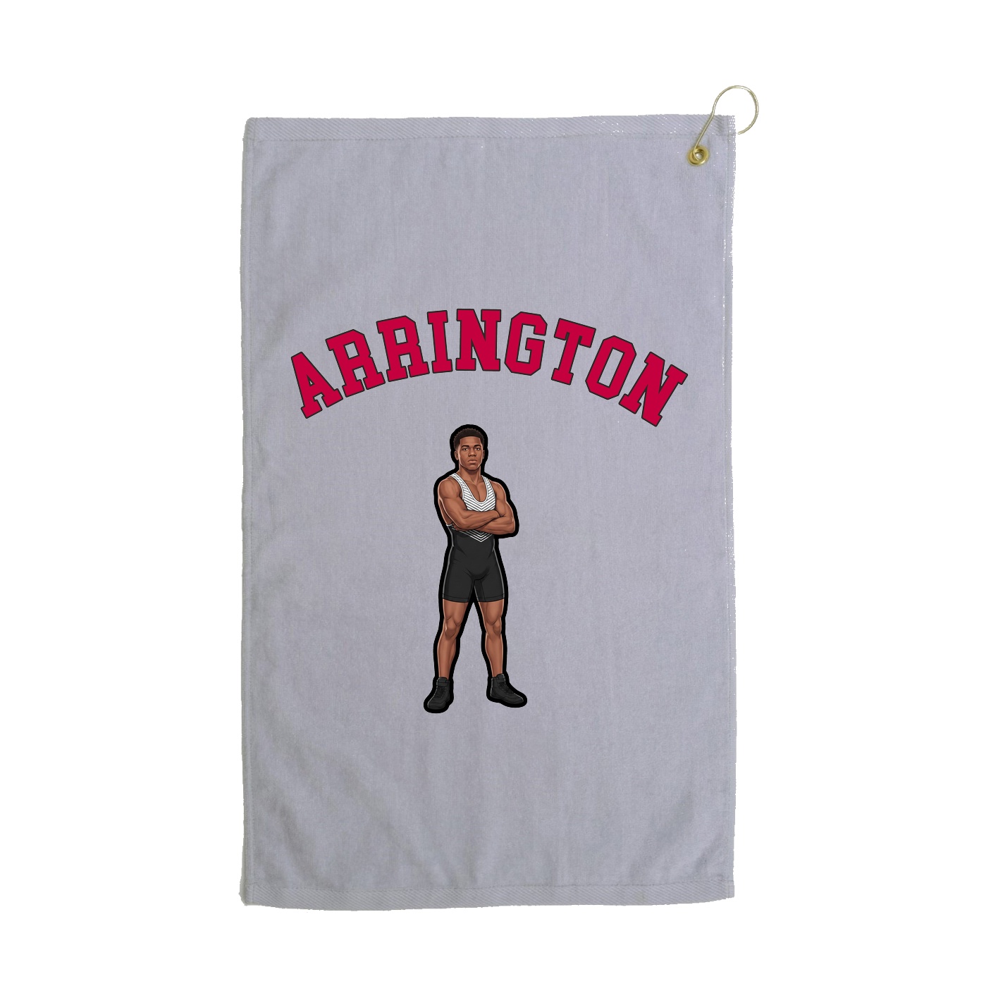 Golf Towel — Shirsey Arch in Grey