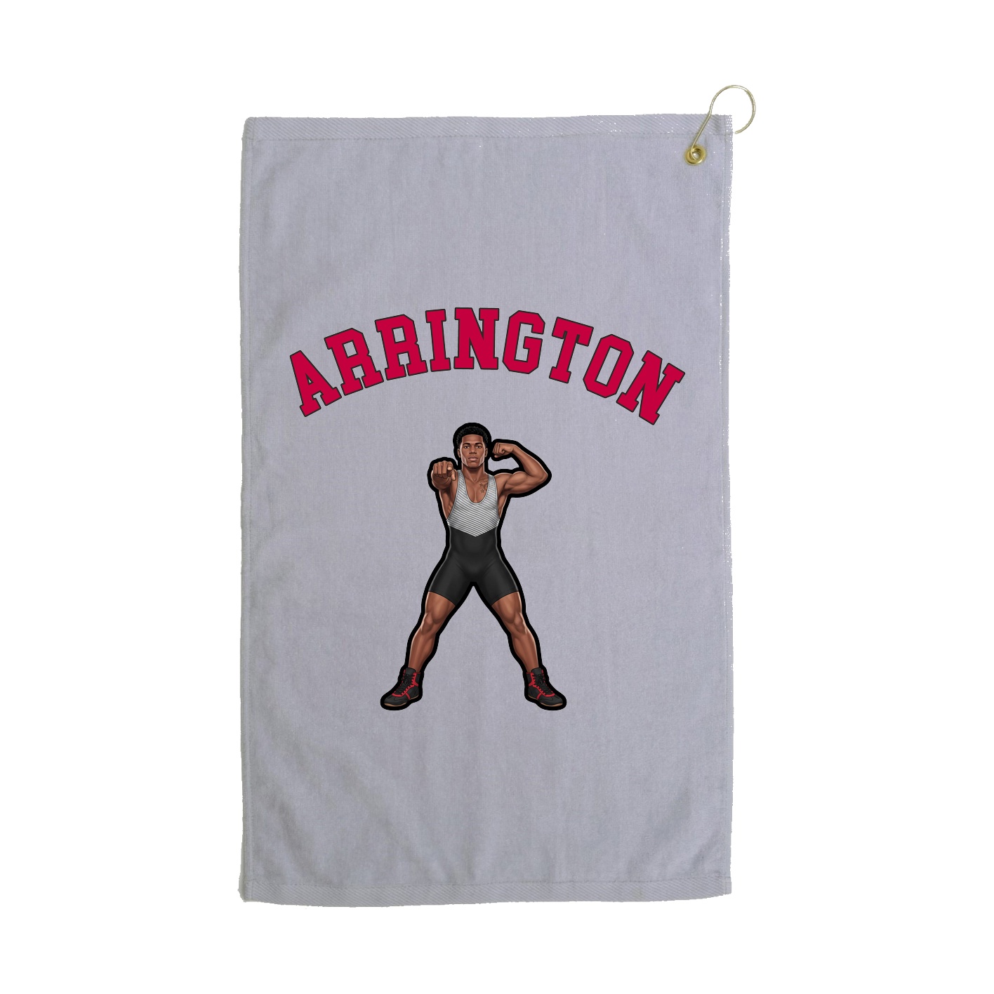 Golf Towel — Shirsey Arch in Grey