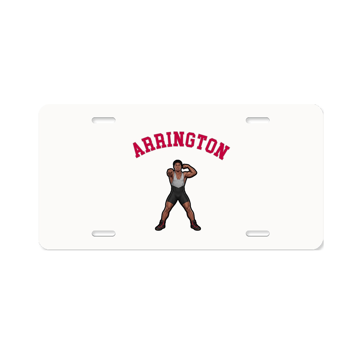 License Plate — Shirsey Arch in Classic