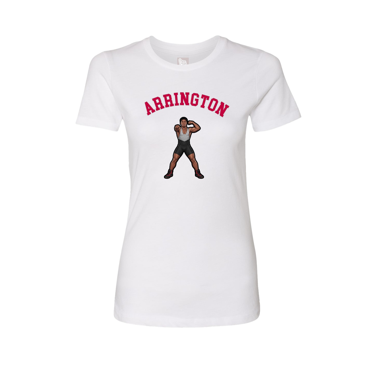 Womens Tee — Shirsey Arch in White