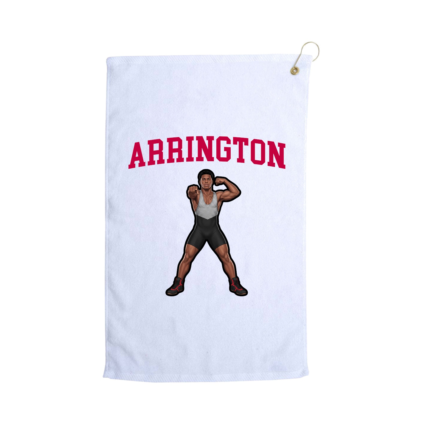Golf Towel — Shirsey in White