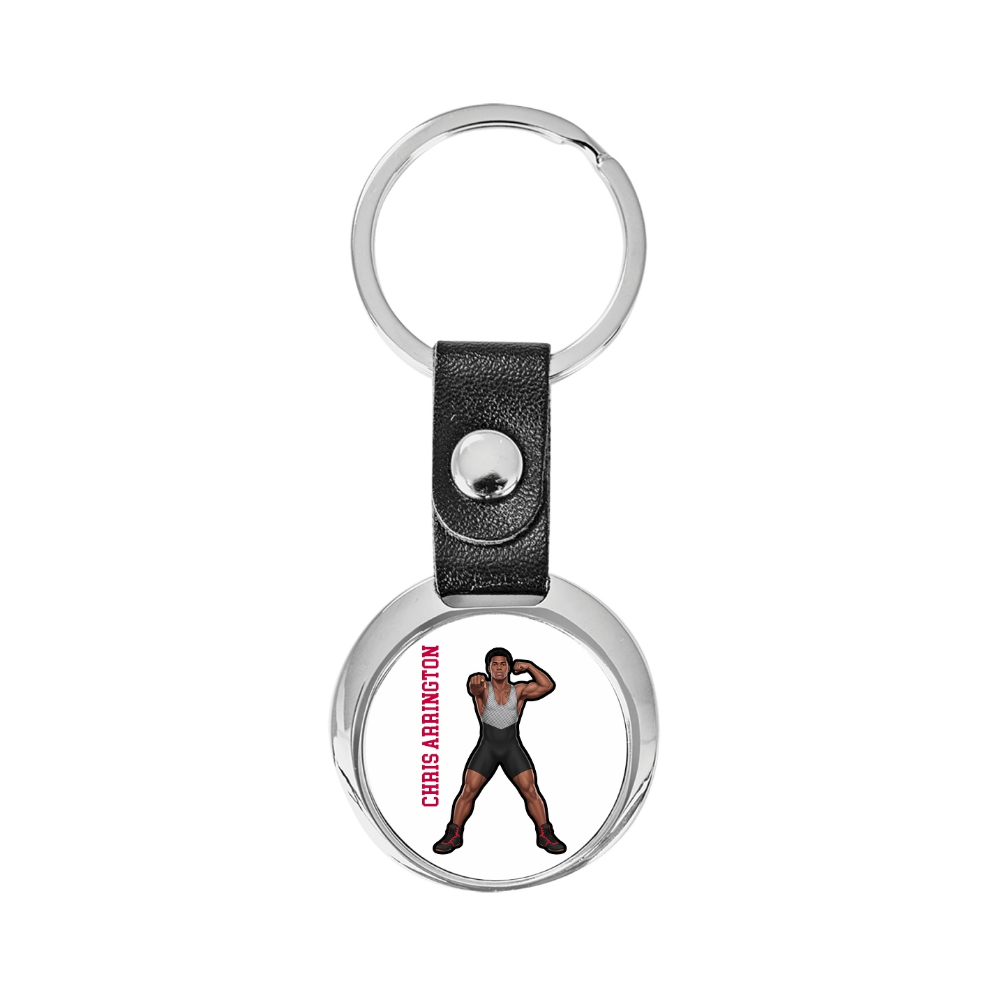 Key Chain — Name Vertical in Classic
