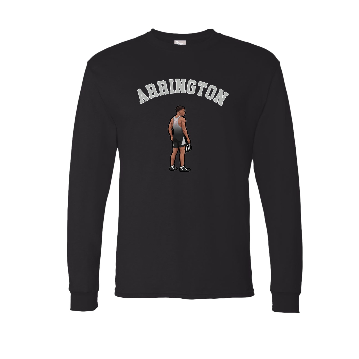 Long Sleeve Tee — Shirsey Arch in Black