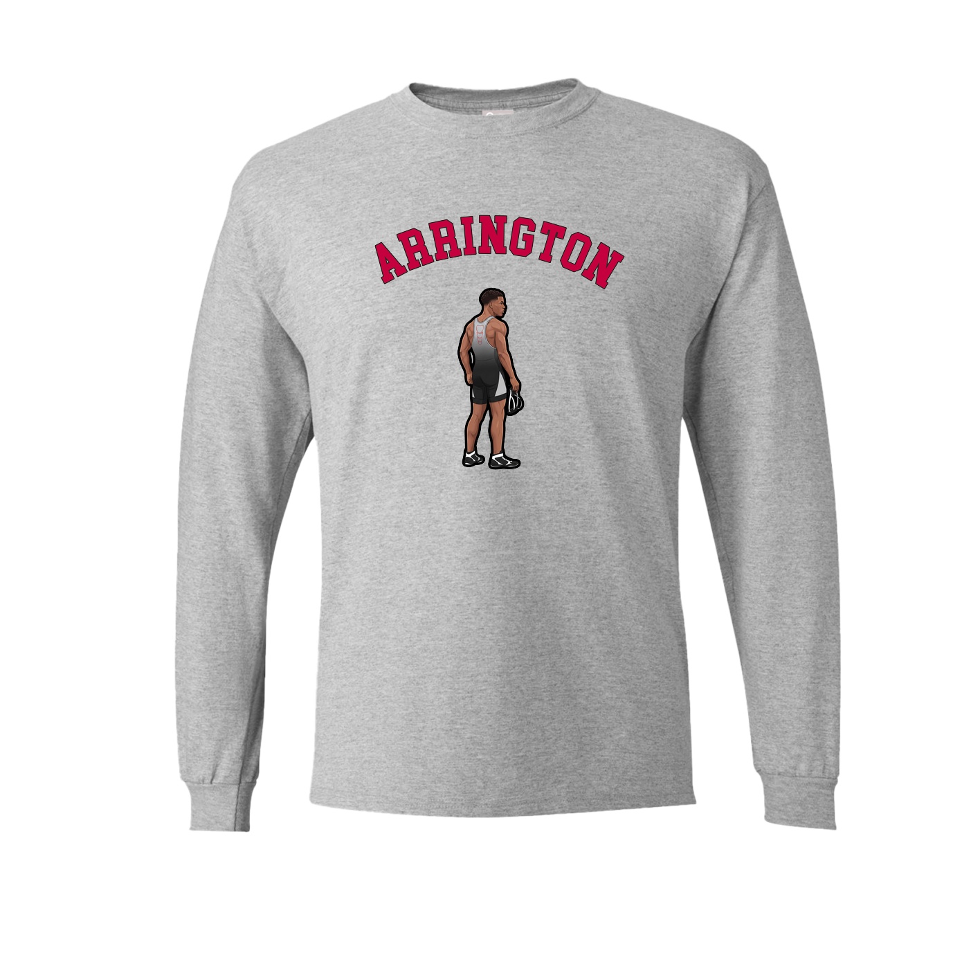 Long Sleeve Tee — Shirsey Arch in Grey