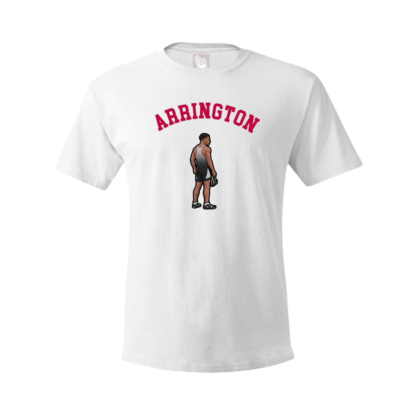 Youth Tee — Shirsey Arch in White