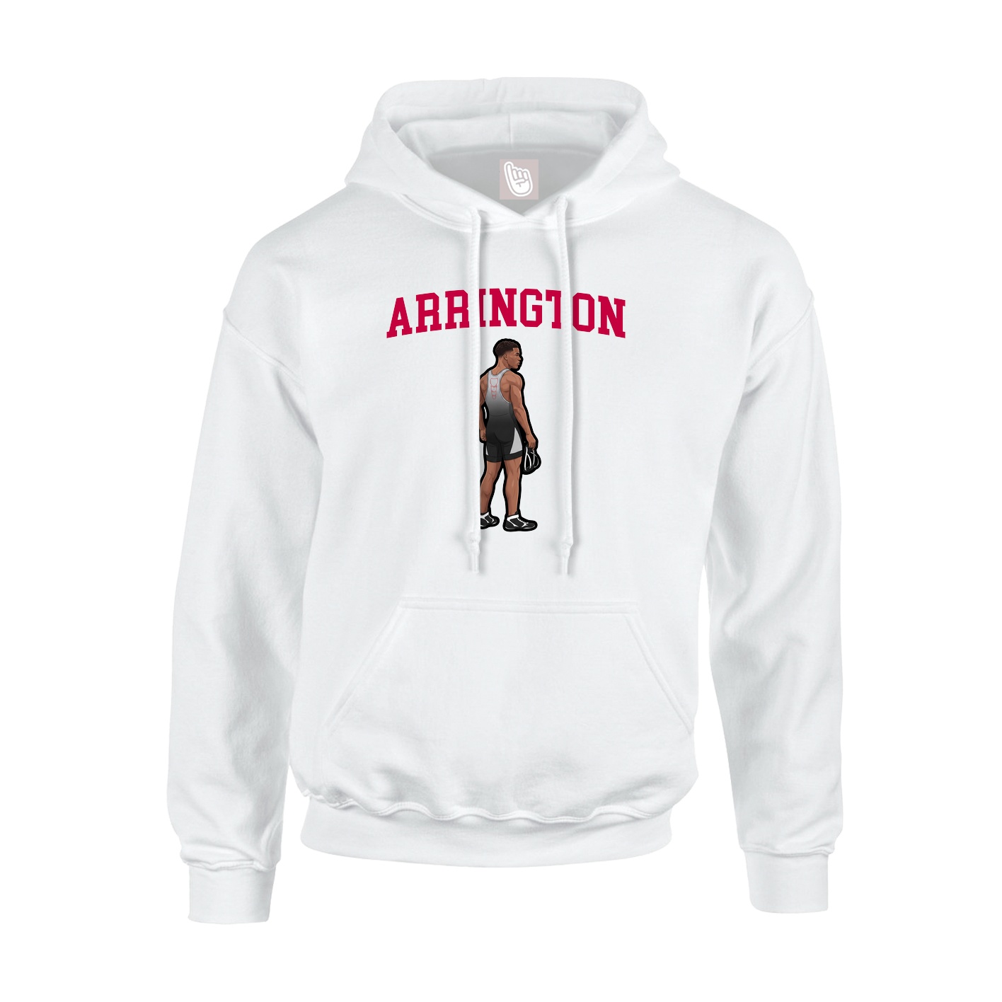 Youth Hoodie — Shirsey in White