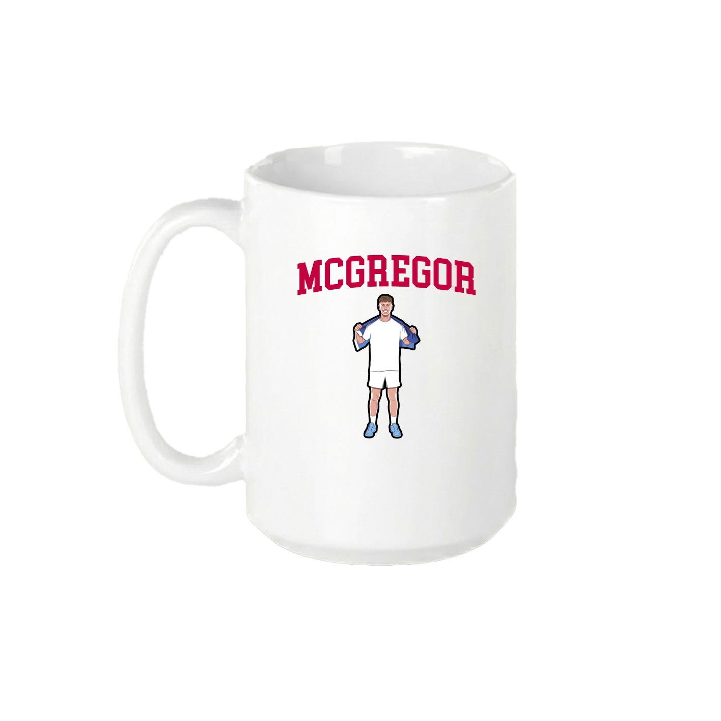 15oz Coffee Mug — Shirsey in White