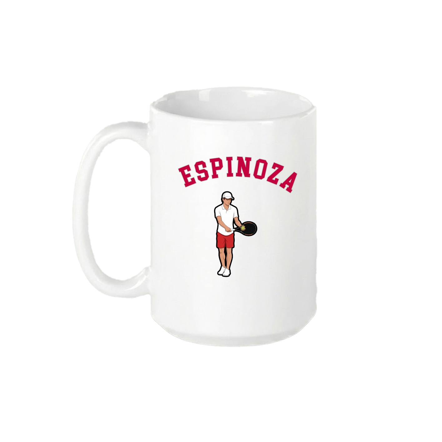 15oz Coffee Mug — Shirsey Arch in White