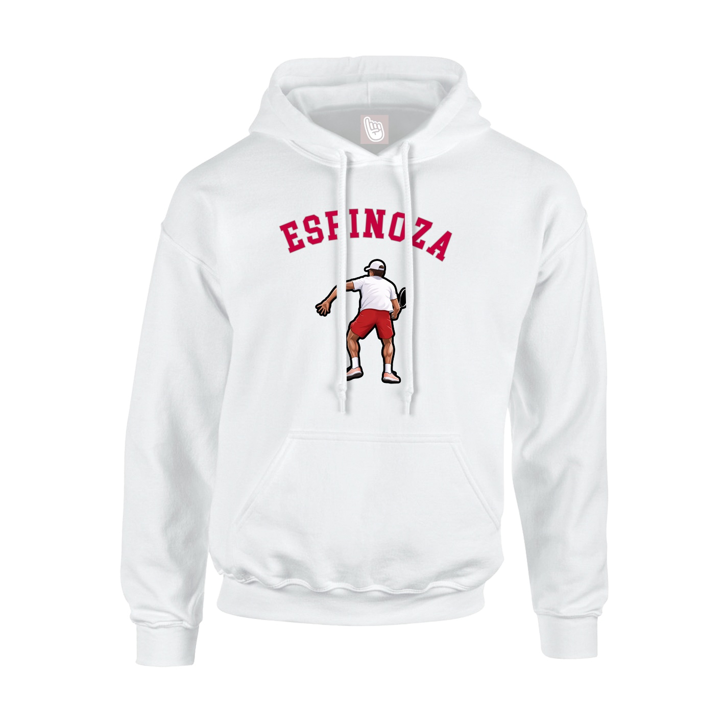 Hoodie — Shirsey Arch in White