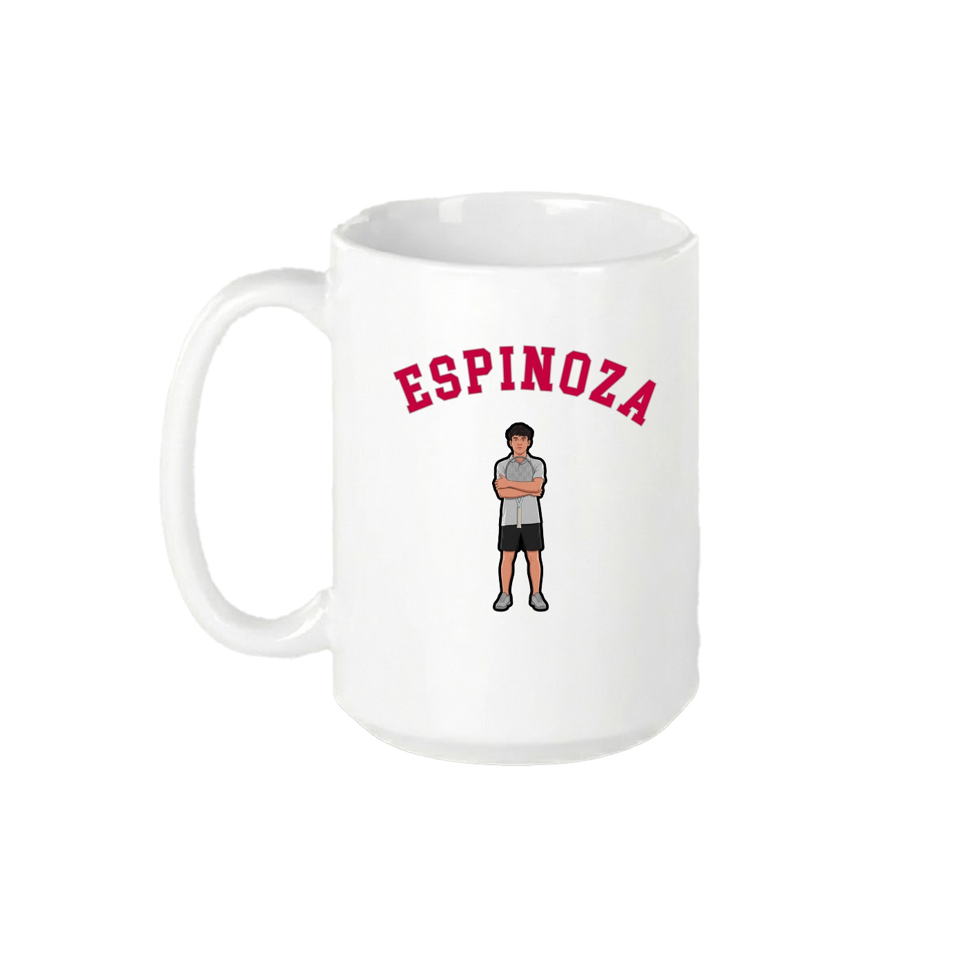 15oz Coffee Mug — Shirsey Arch in White