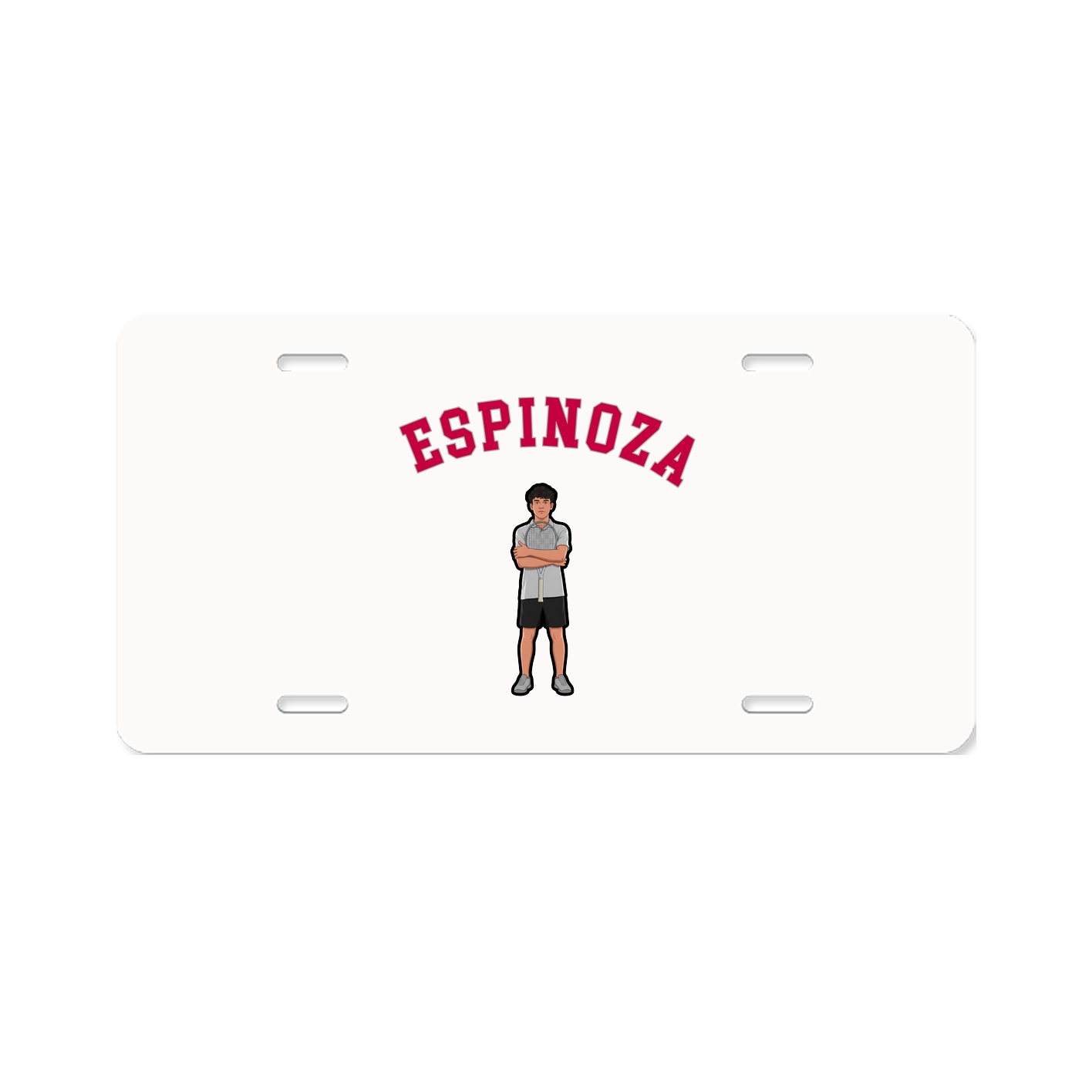 License Plate — Shirsey Arch in Classic