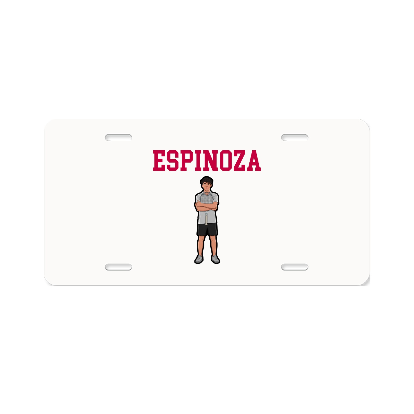 License Plate — Shirsey in Classic