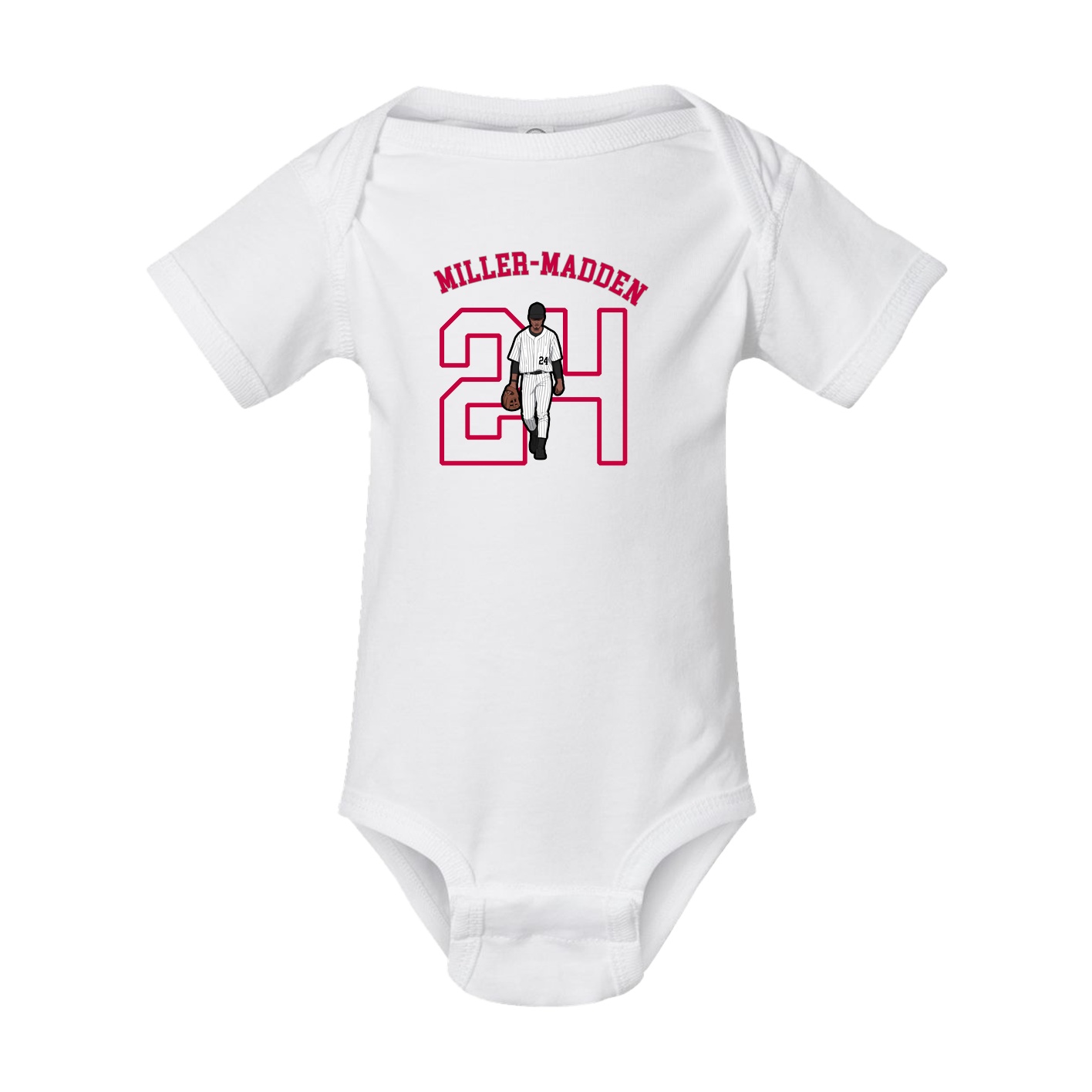 Baby Onesie — Shirsey Arch in White