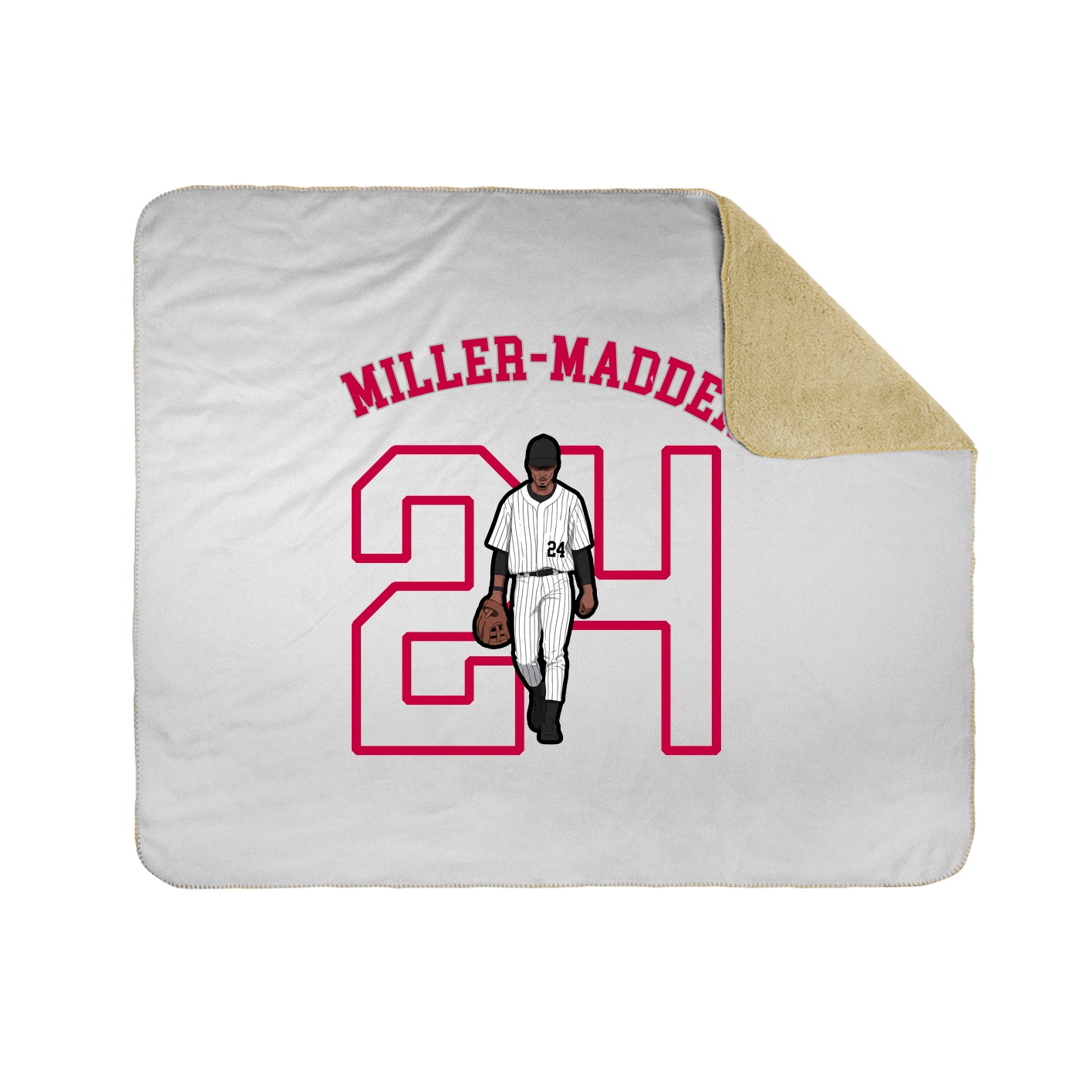Throw Blanket — Shirsey Arch in White