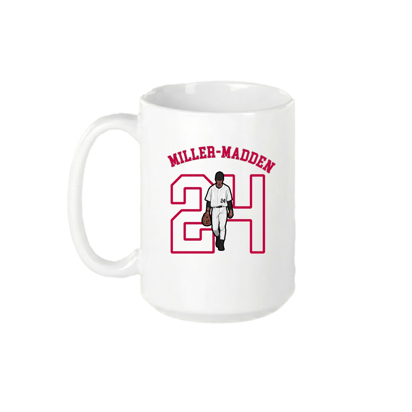 15oz Coffee Mug — Shirsey Arch in White