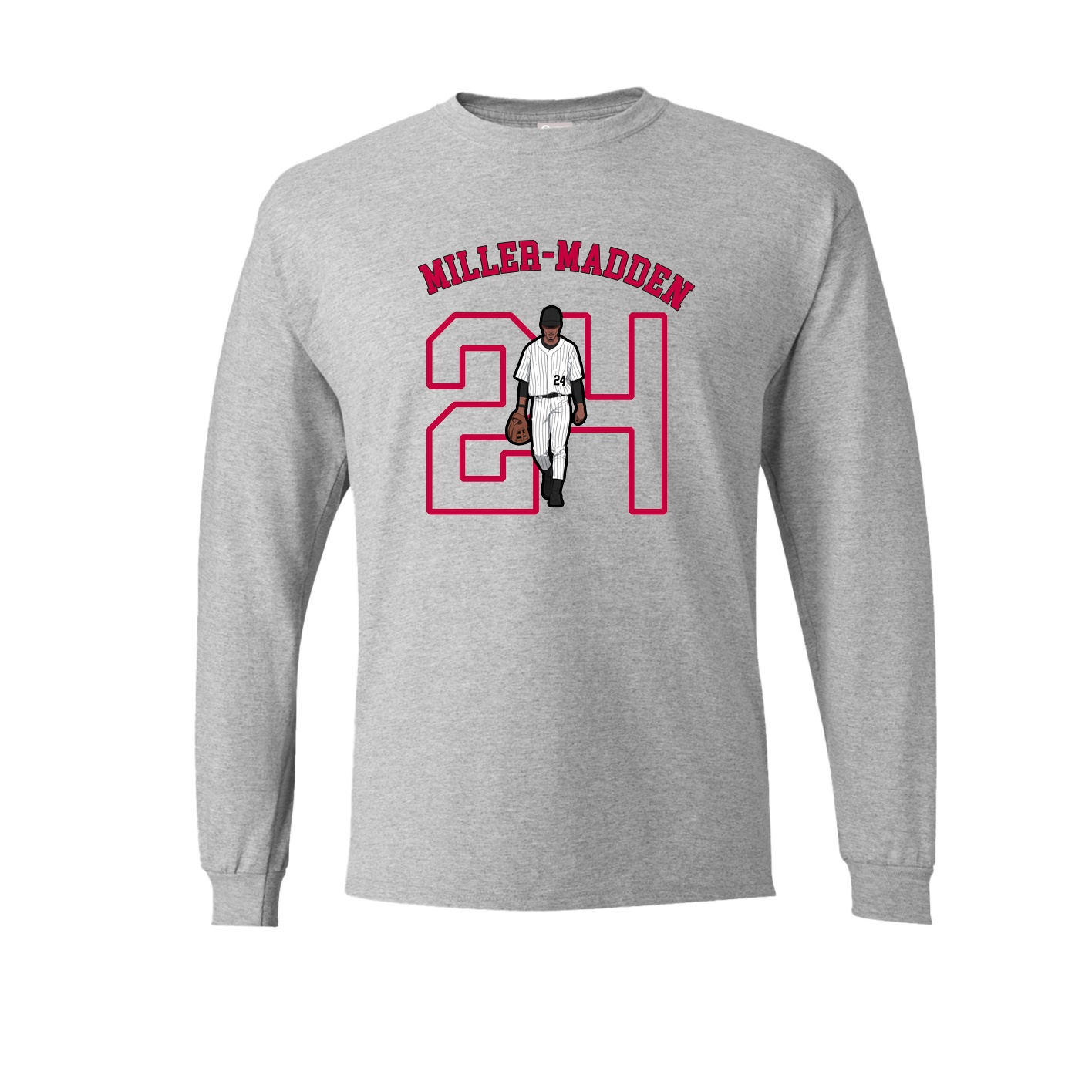 Long Sleeve Tee — Shirsey Arch in Grey