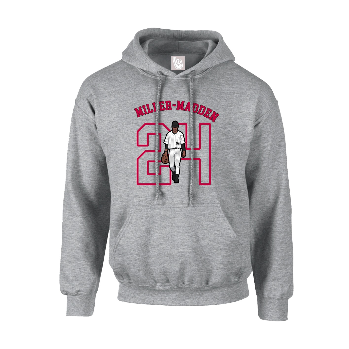 Hoodie — Shirsey Arch in Grey