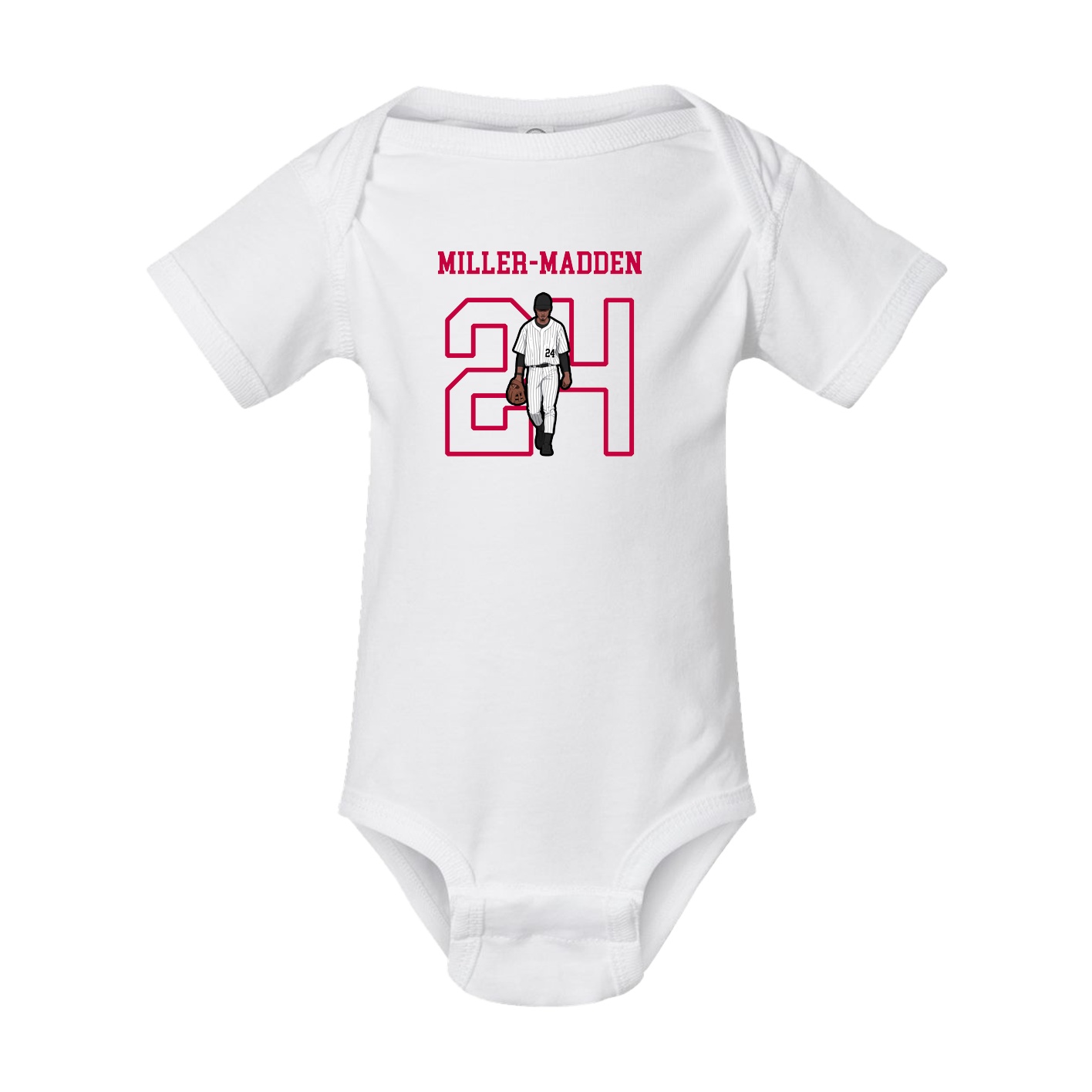 Baby Onesie — Shirsey in White