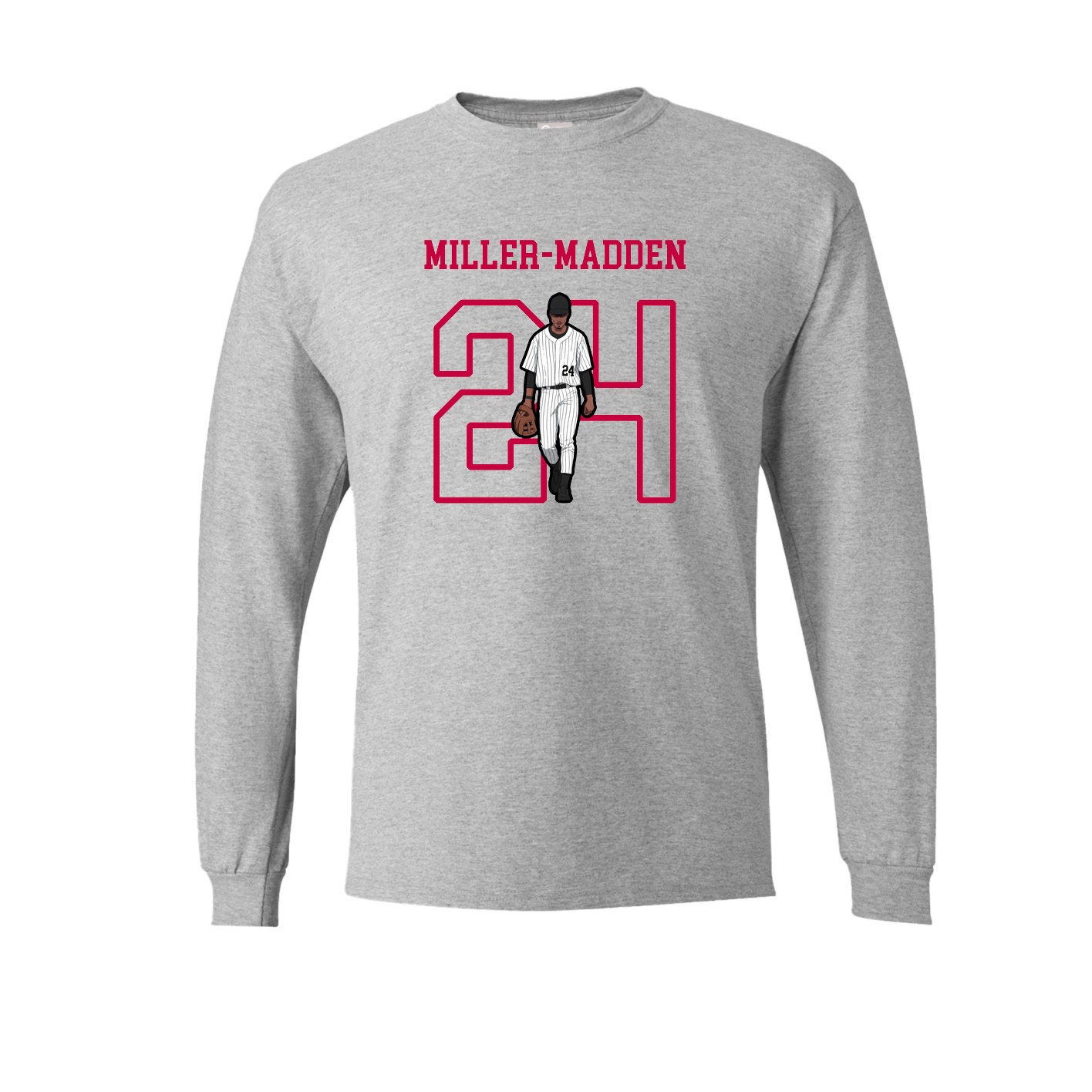 Long Sleeve Tee — Shirsey in Grey