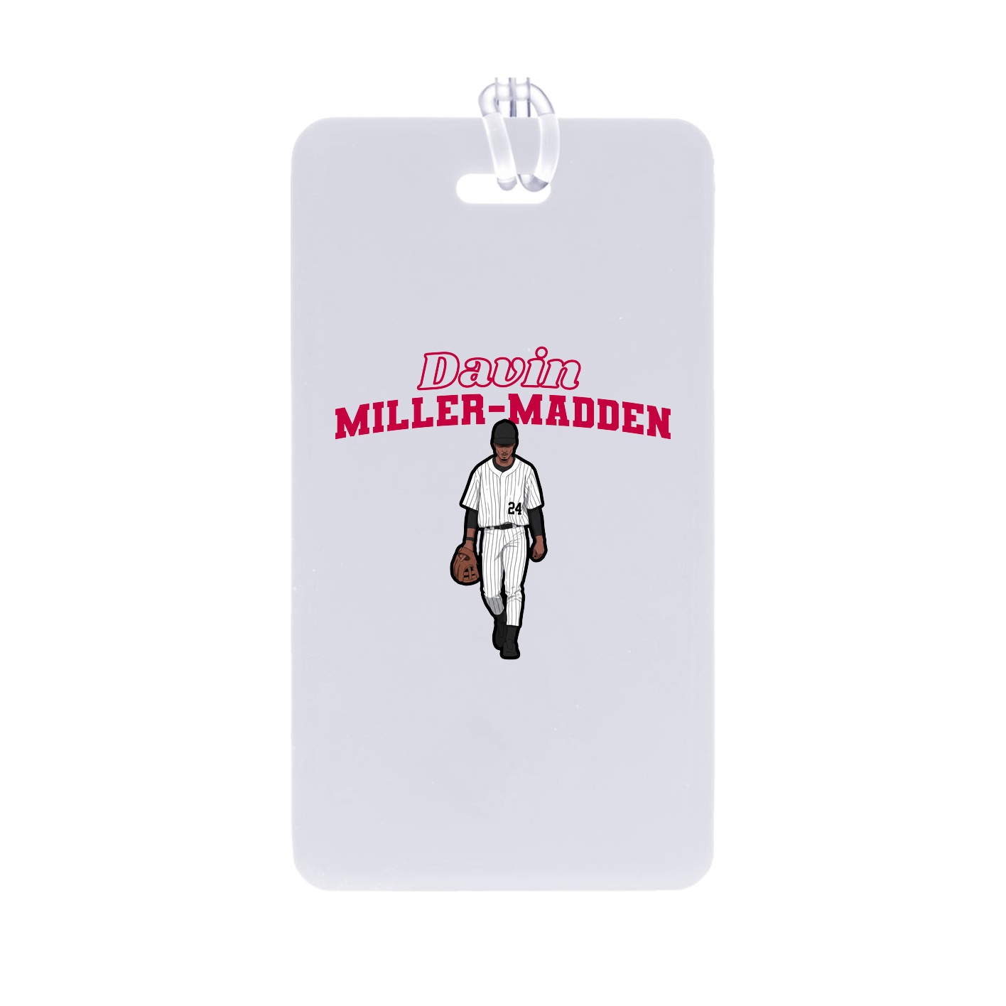 Bag Tag — Name Arch in Classic