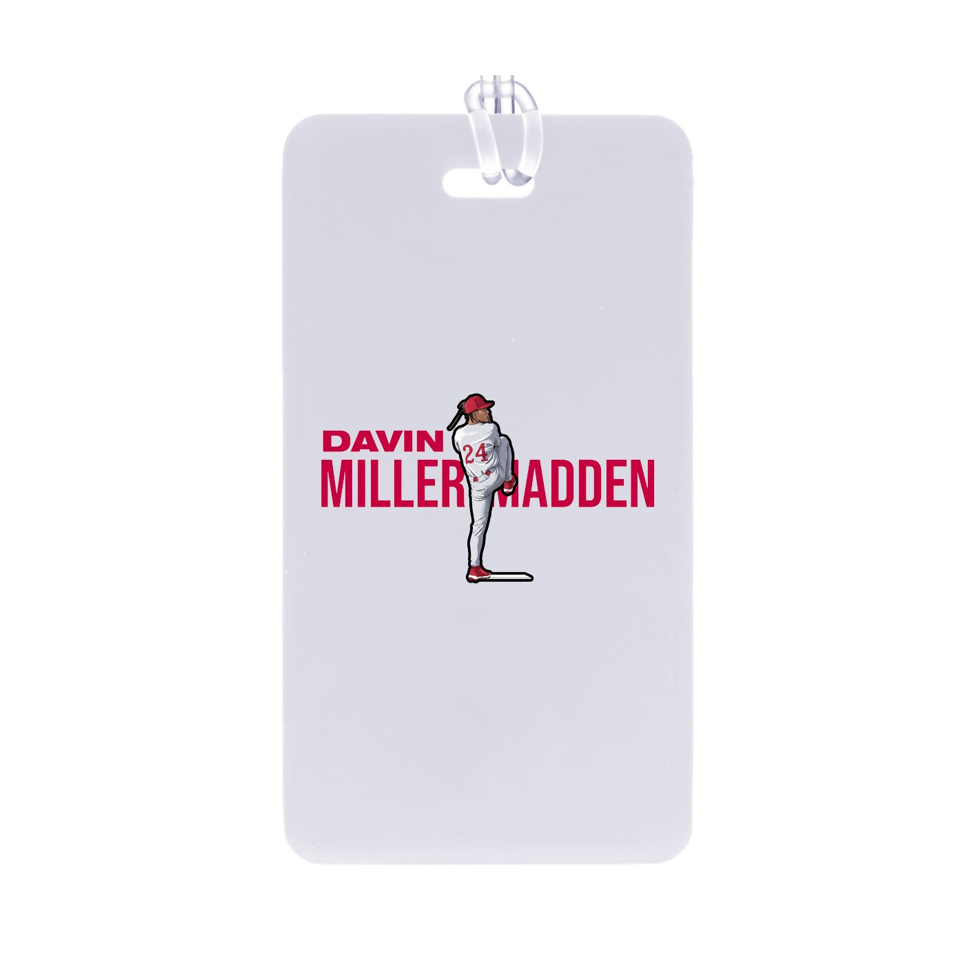 Bag Tag — Player Name in Classic