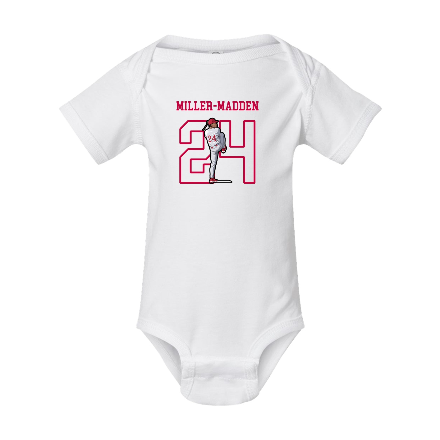 Baby Onesie — Shirsey in White