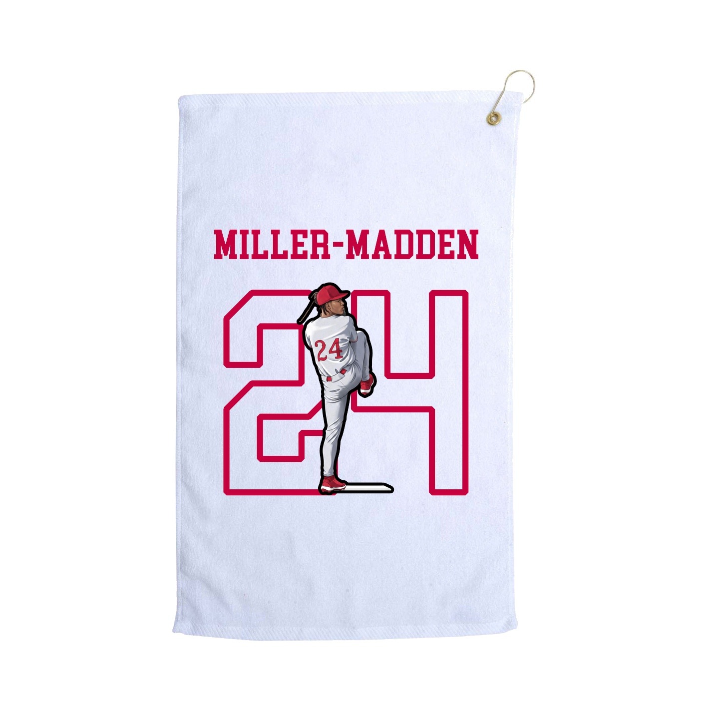 Golf Towel — Shirsey in White
