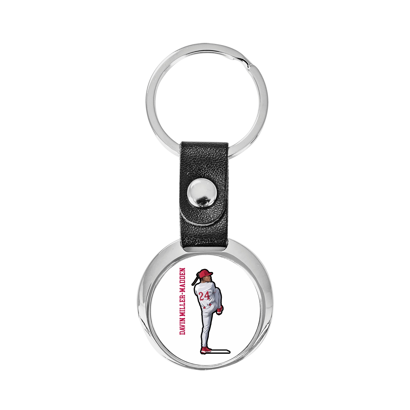 Key Chain — Name Vertical in Classic