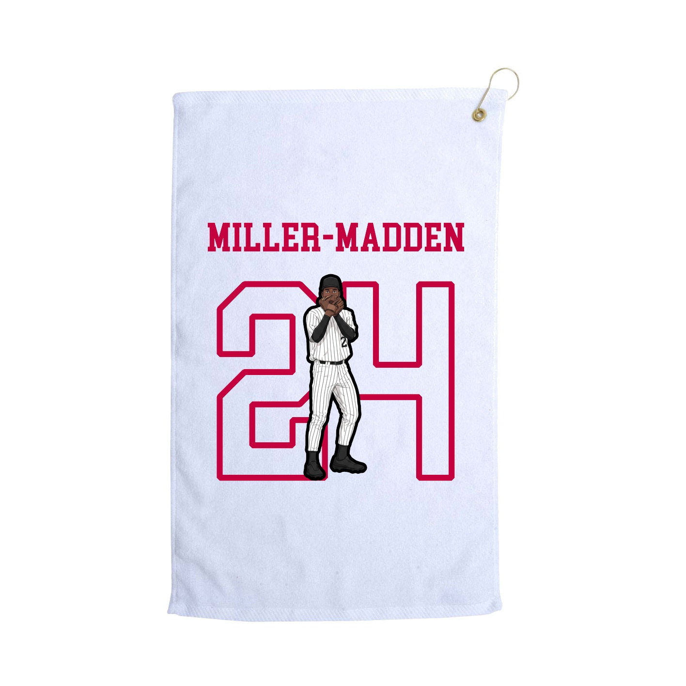 Golf Towel — Shirsey in White