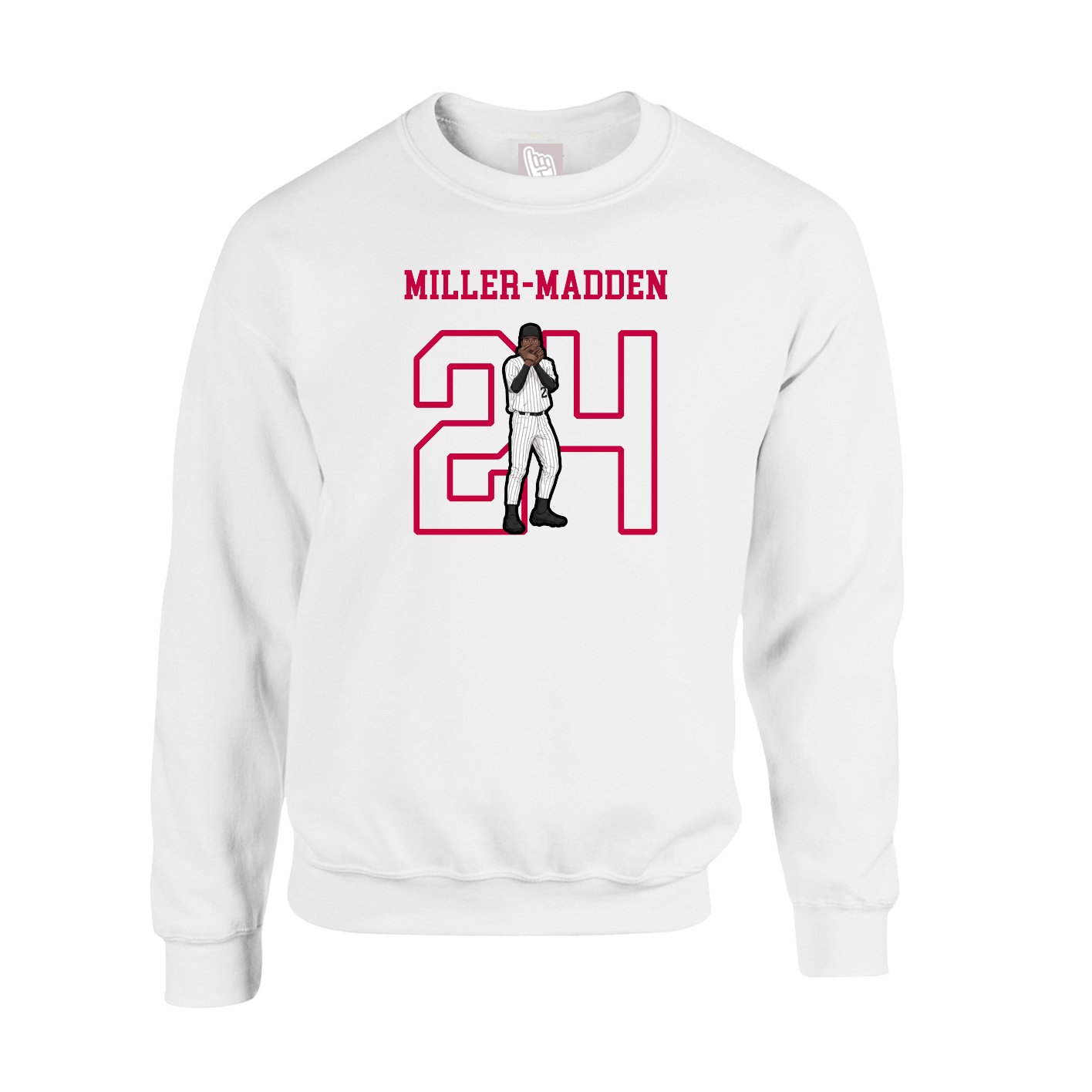 Fleece Crew — Shirsey in White