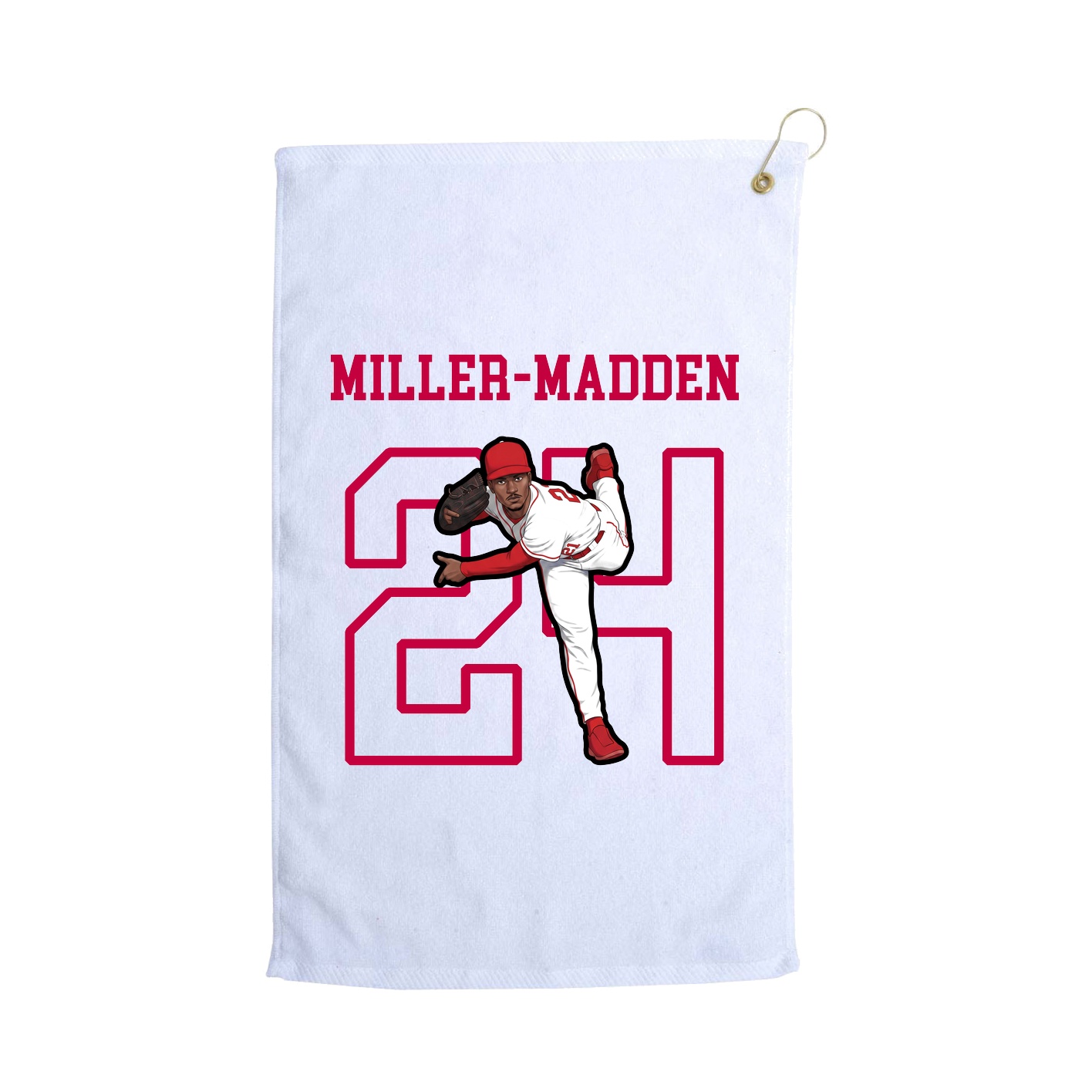 Golf Towel — Shirsey in White