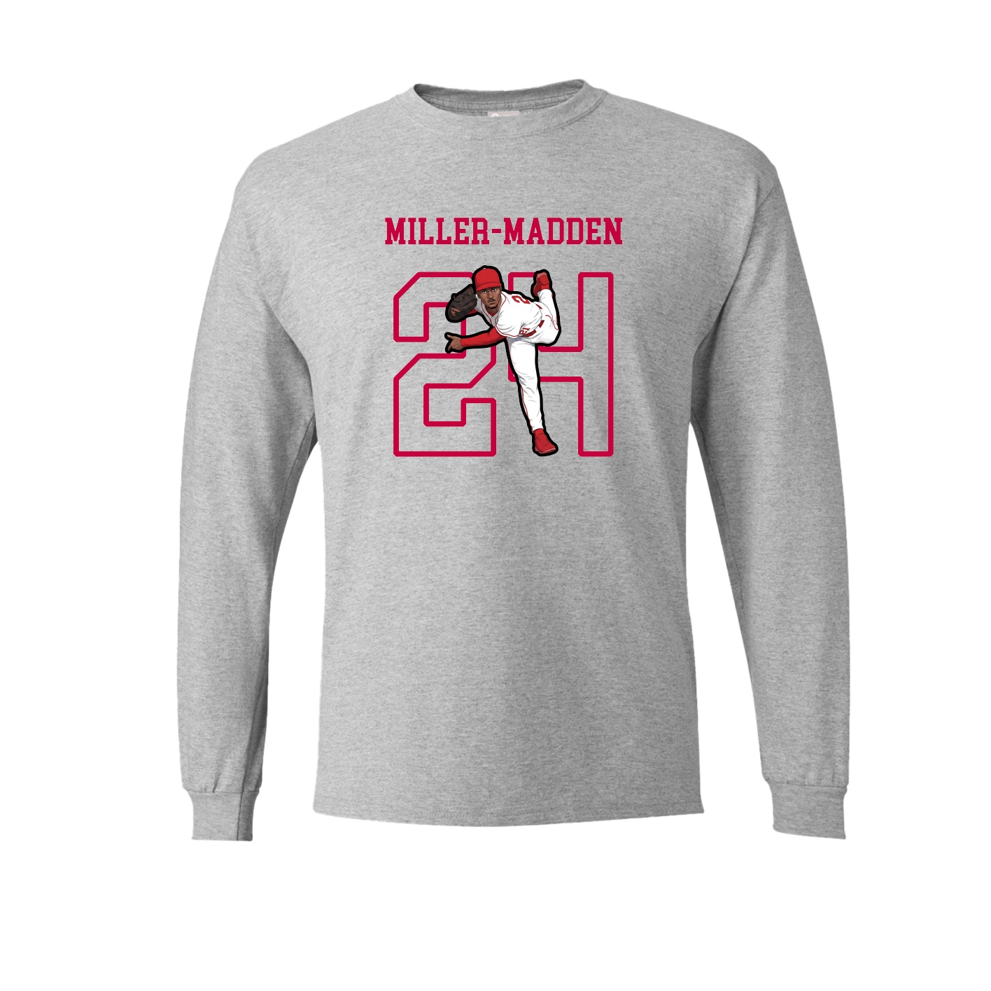 Long Sleeve Tee — Shirsey in Grey