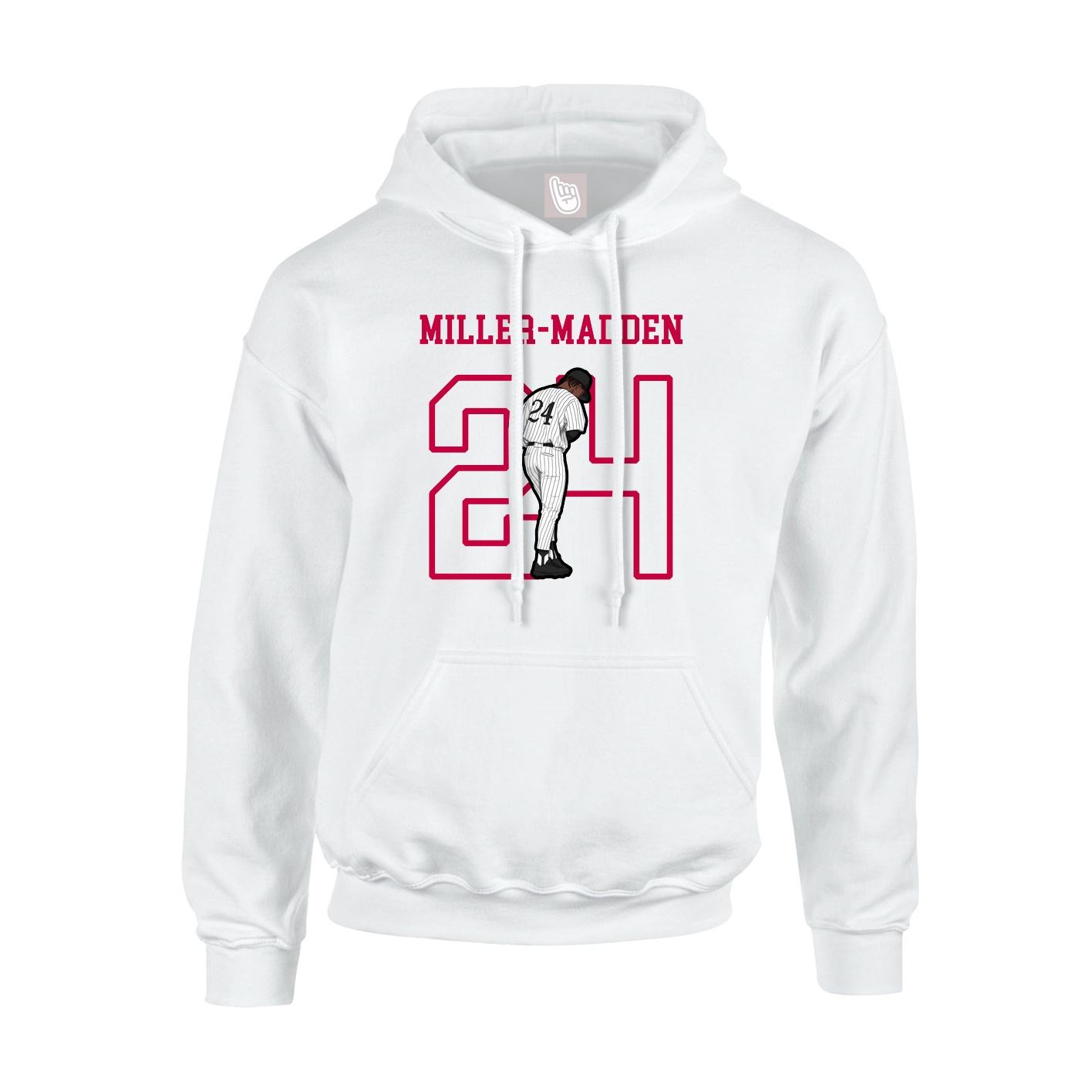 Hoodie — Shirsey in White