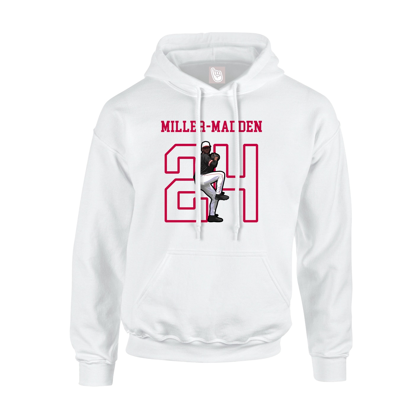 Youth Hoodie — Shirsey in White