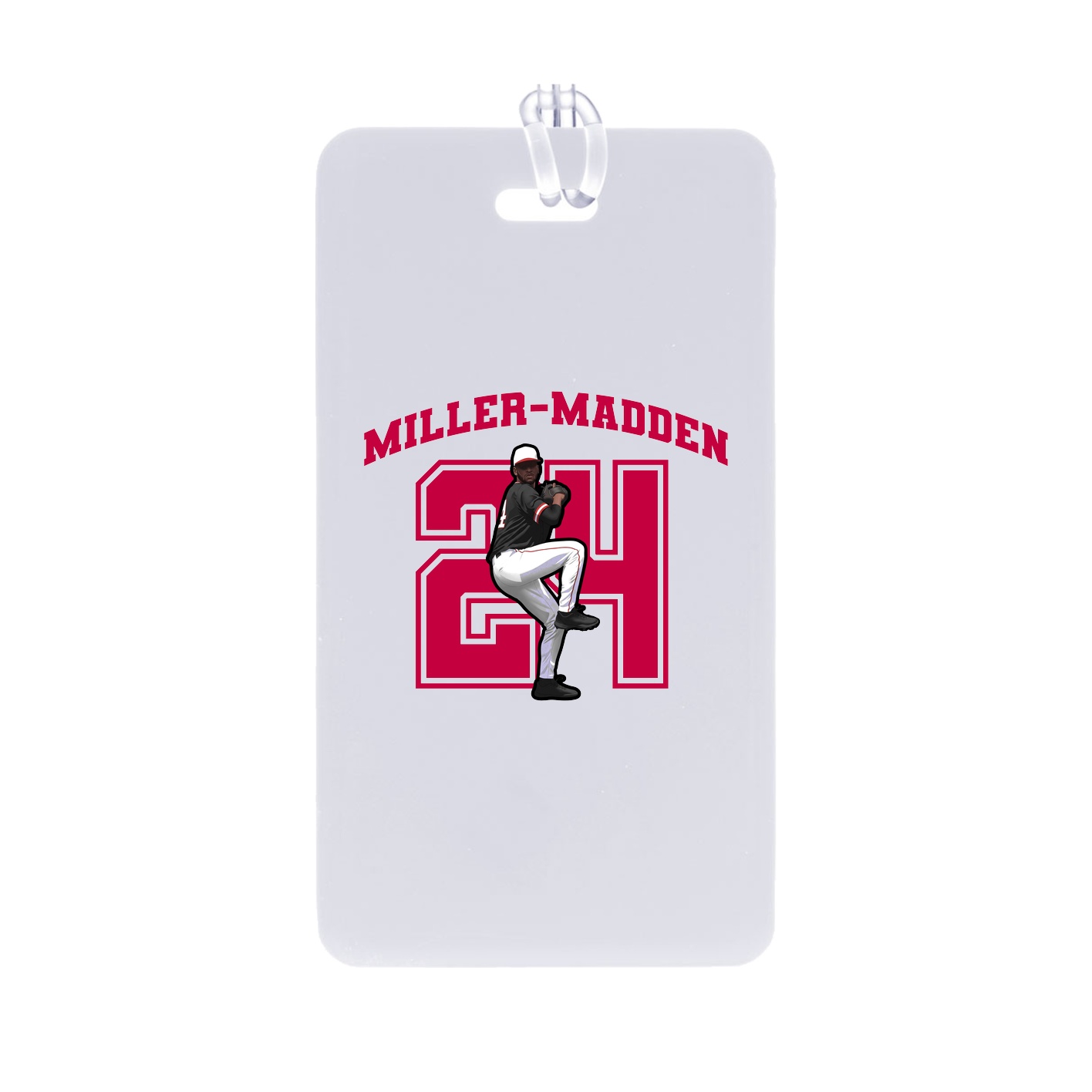 Bag Tag — Number in Classic