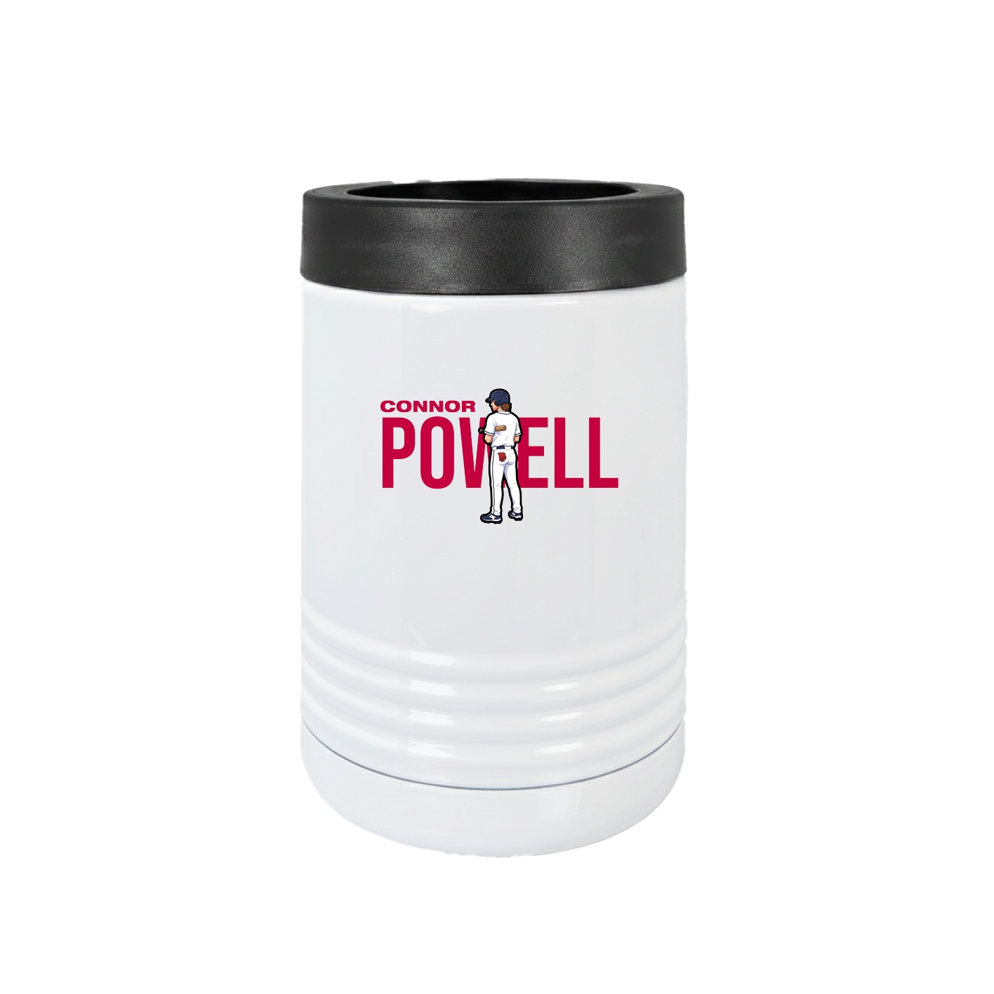 Beverage Holder — Player Name in White