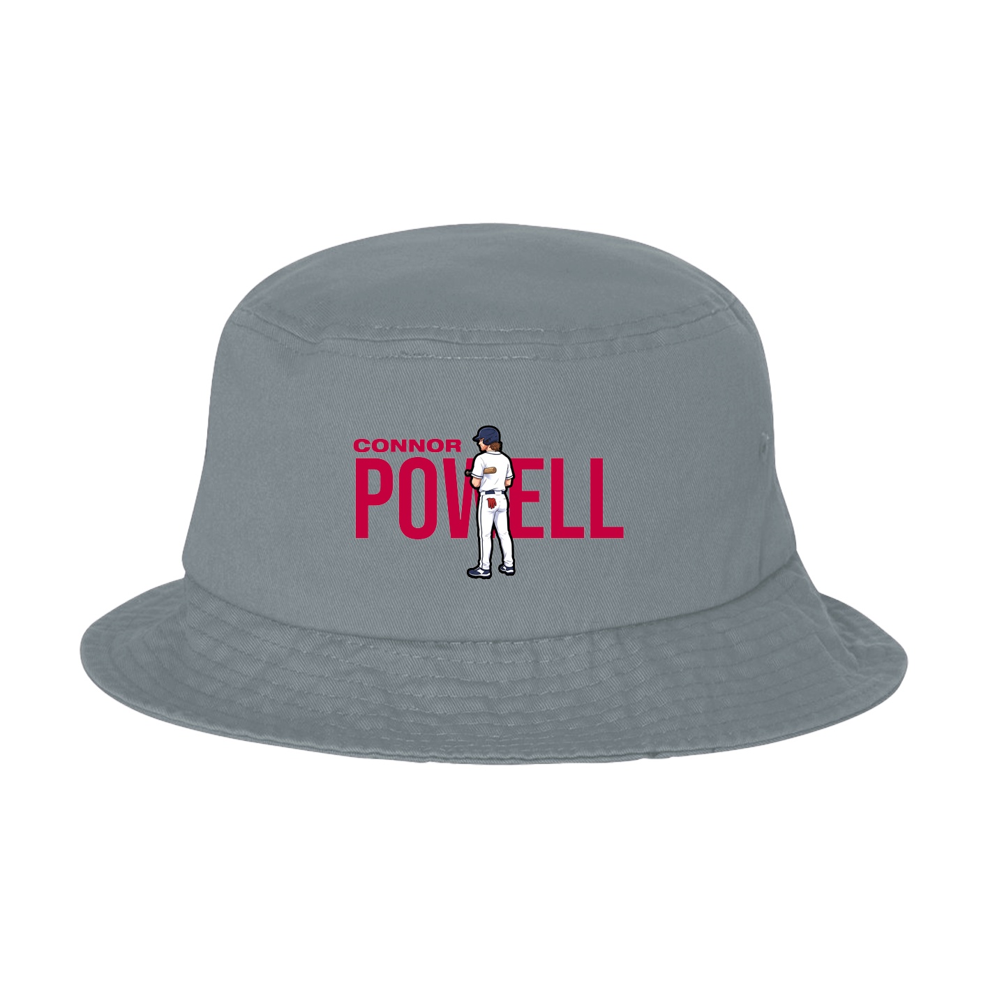 Bucket Cap — Player Name in Grey