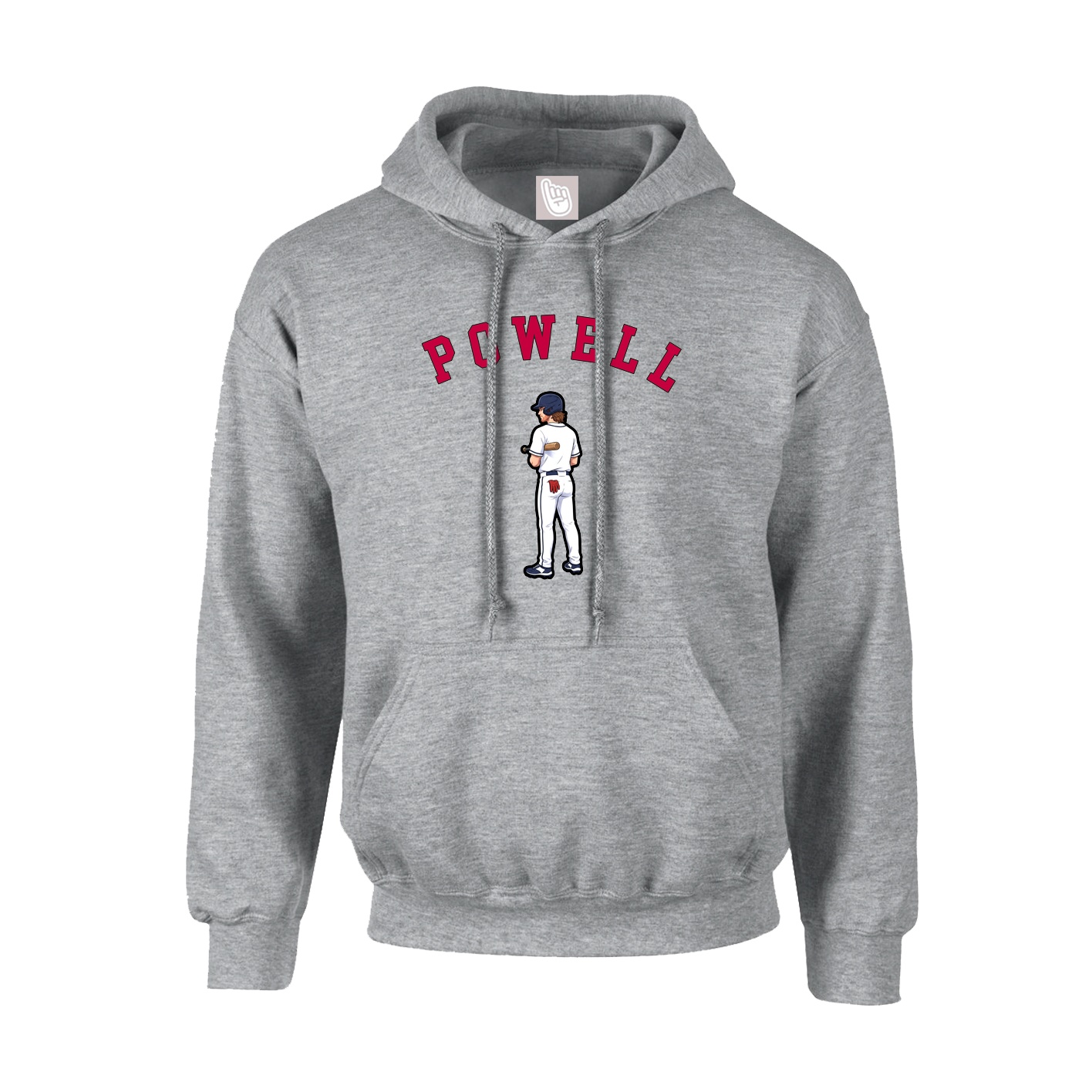 Youth Hoodie — Shirsey Arch in Grey