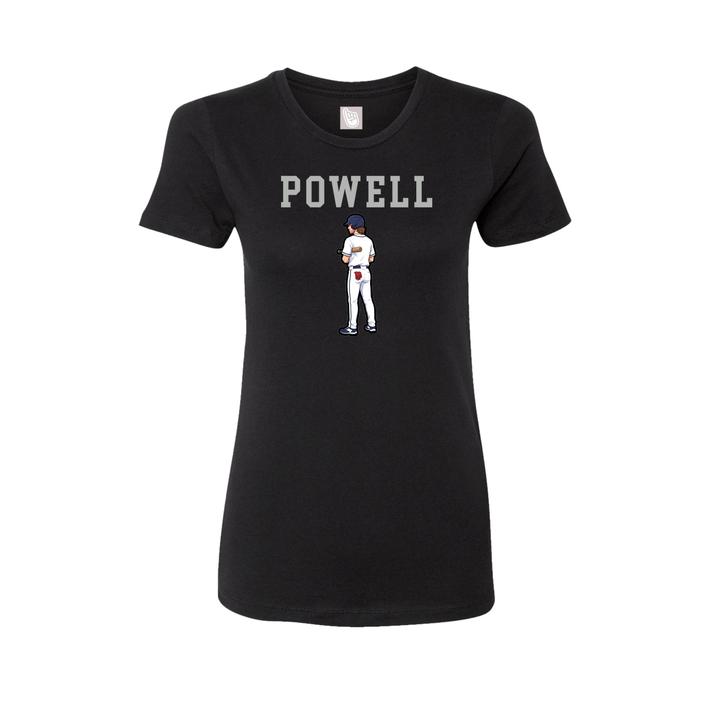 Fitted Women's Tee — Shirsey in Black