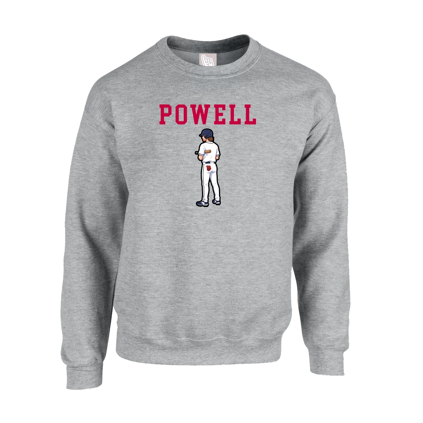Fleece Crew — Shirsey in Grey