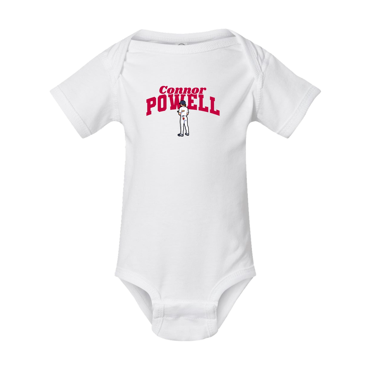 Baby Onesie — Signature Arch in White