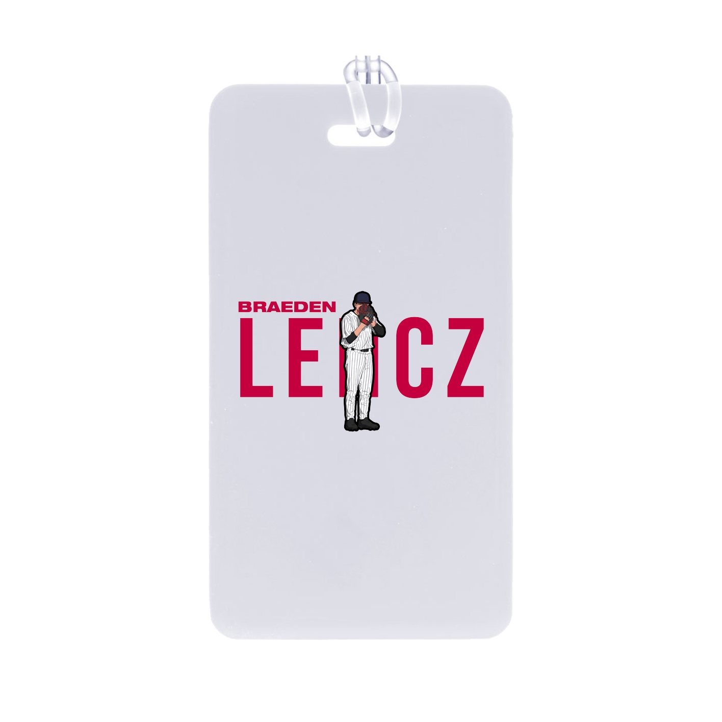 Bag Tag — Player Name in Classic