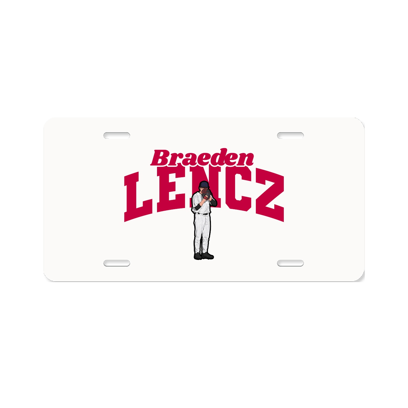 License Plate — Signature Arch in Classic