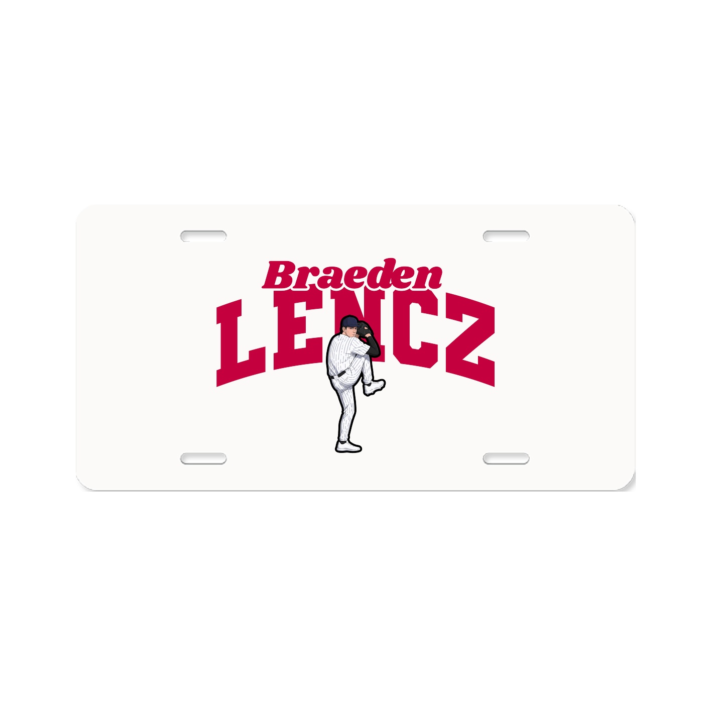 License Plate — Signature Arch in Classic